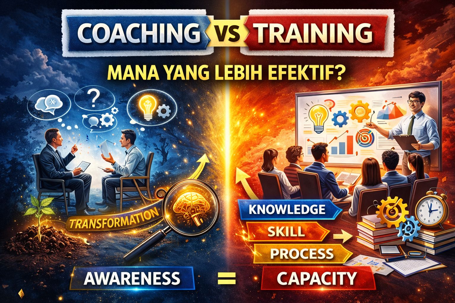 Coaching vs Training: Mana yang Lebih Efektif?